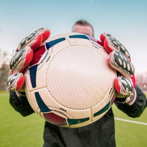Man with ball